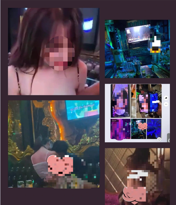 Xác minh hình ảnh nữ nhân viên khỏa thân với khách ở quán karaoke - 1