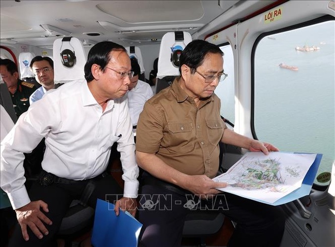 Thủ tướng đi trực thăng khảo sát các dự án lớn của Bà Rịa - Vũng Tàu - 2