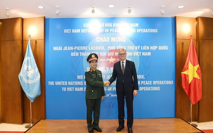 Phó Tổng Thư ký Liên hợp quốc thăm Cục Gìn giữ hòa bình Việt Nam - 1 Phó Tổng Thư ký Liên hợp quốc thăm Cục Gìn giữ hòa bình Việt Nam - 1