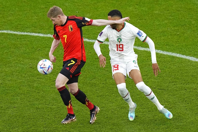 Đội tuyển Bỉ bị chỉ trích nặng nề sau trận thua Morocco - 1