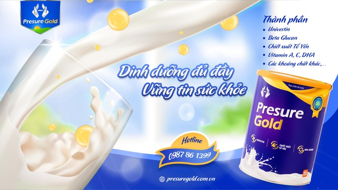 Sữa Presure Gold mới hỗ trợ sức khỏe xương khớp - 3 Sữa Presure Gold mới hỗ trợ sức khỏe xương khớp - 3