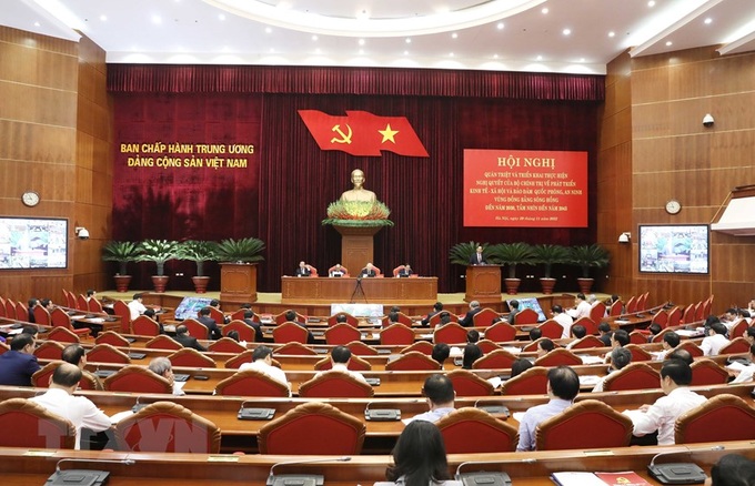 Tổng Bí thư chủ trì hội nghị về phát triển vùng Đồng bằng sông Hồng - 6 Tổng Bí thư chủ trì hội nghị về phát triển vùng Đồng bằng sông Hồng - 6