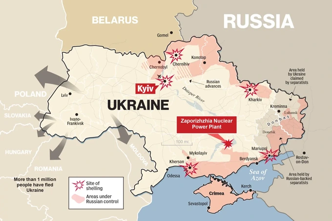 Ukraine điều nhiều xuồng cao tốc, nỗ lực tái chiếm nhà máy điện hạt nhân - 2