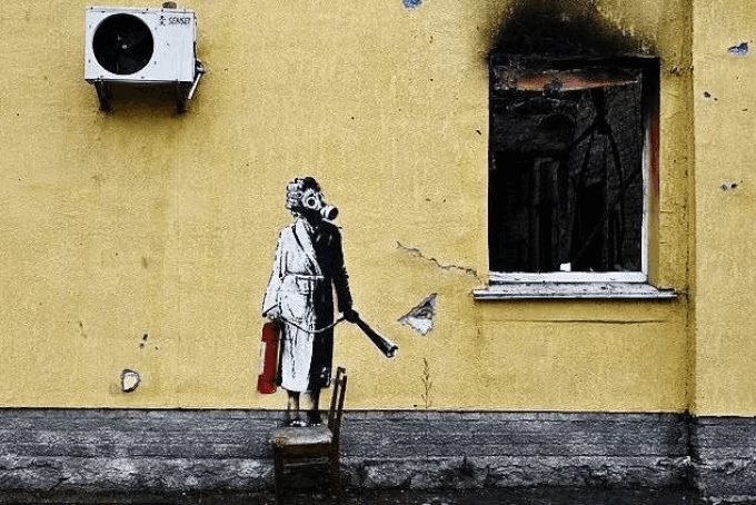 Nhà chức trách Ukraine bắt giữ 8 người vì đánh cắp tác phẩm graffiti - 1 Nhà chức trách Ukraine bắt giữ 8 người vì đánh cắp tác phẩm graffiti - 1