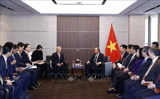 Chủ tịch nước tiếp các Tập đoàn lớn Hàn Quốc đầu tư tại Việt Nam - 1