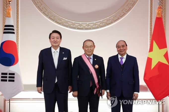 HLV Park Hang Seo nhận Huân chương Heungin ở Hàn Quốc - 1