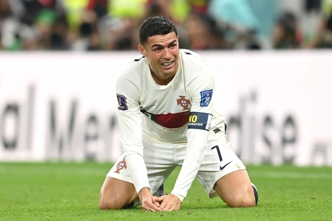 Ronaldo từng trải qua một thất bại đau đớn khi đội tuyển của mình bị loại khỏi tứ kết World Cup