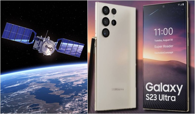 Galaxy S23 sẽ được tích hợp tính năng liên lạc qua vệ tinh, tương tự như trên Huawei Mate 50 và iPhone 14? (Ảnh minh họa: Techrival).