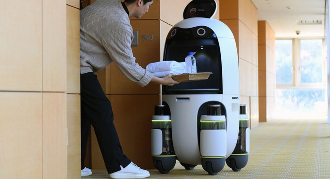 Hyundai thử nghiệm robot giao hàng siêu dễ thương - 1