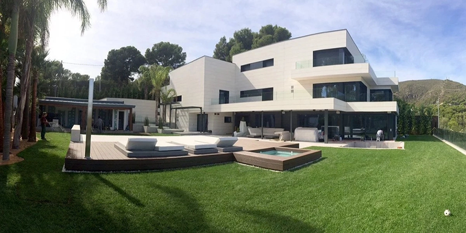 Messi's special house prevents planes from flying over - Photo 2.