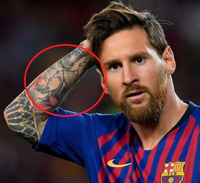 Giải mã ý nghĩa 18 hình xăm trên người của Messi