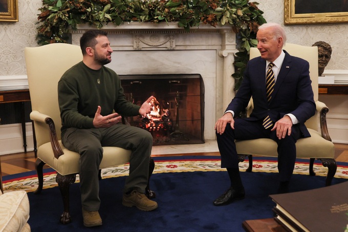 Ông Zelensky tới Mỹ, ông Biden thông báo cấp lá chắn Patriot cho Ukraine - 2