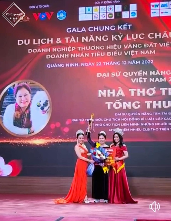 Xác minh chương trình vinh danh nhà thơ thế giới Tống Thu Ngân - 2