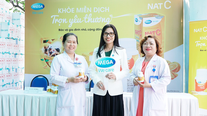 Mega We Care trao 5.000 phần quà sức khỏe đến Bệnh viện Trưng Vương - 3