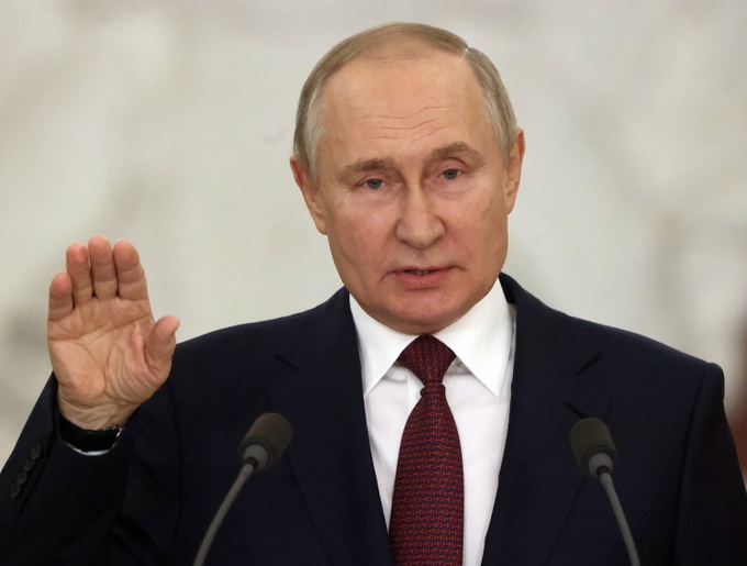 Tổng thống Putin tiết lộ quy mô tên lửa Nga - 1