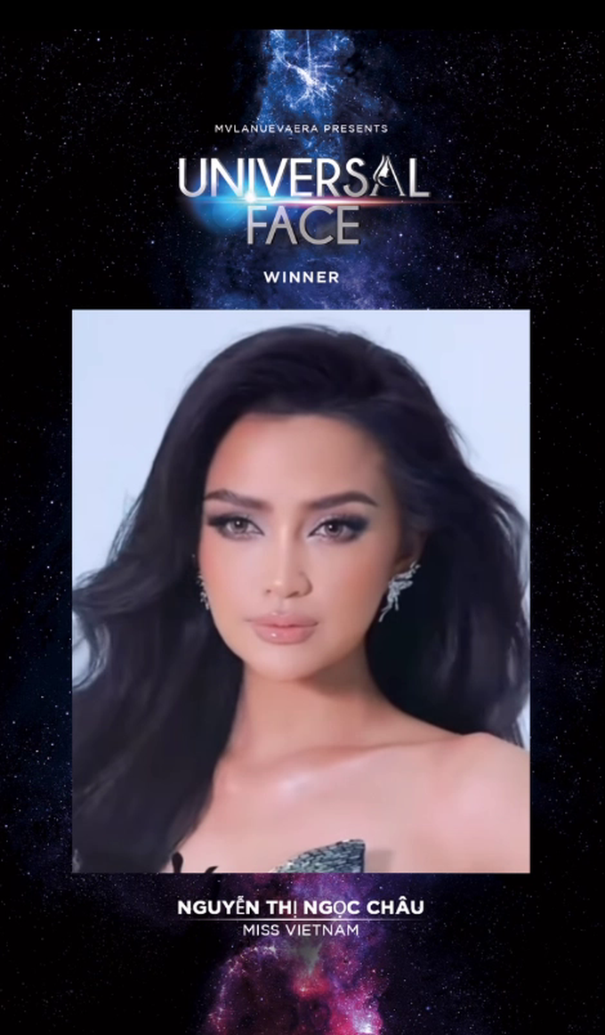 ミス ユニバース 2022: Ngoc Chau が「Face of the Universe」に選出 - 2