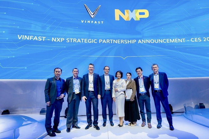Vinfast và NXP Semiconductors hợp tác phát triển xe điện thông minh - 1