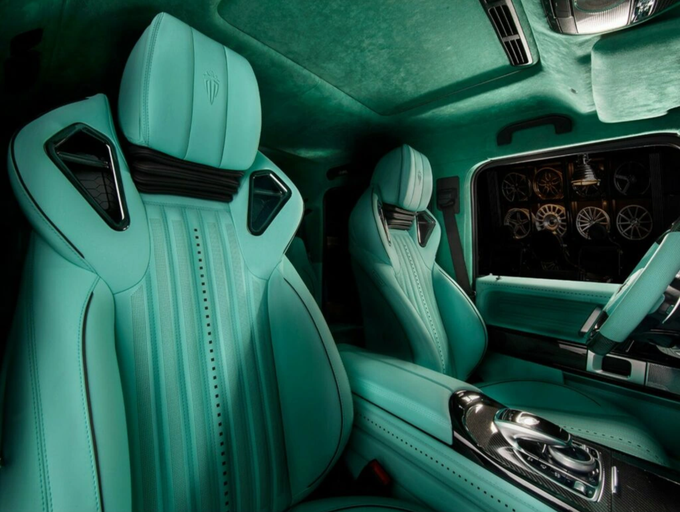 Chiêm ngưỡng chiếc Mercedes-AMG G 63 màu xanh mướt độc lạ - 8