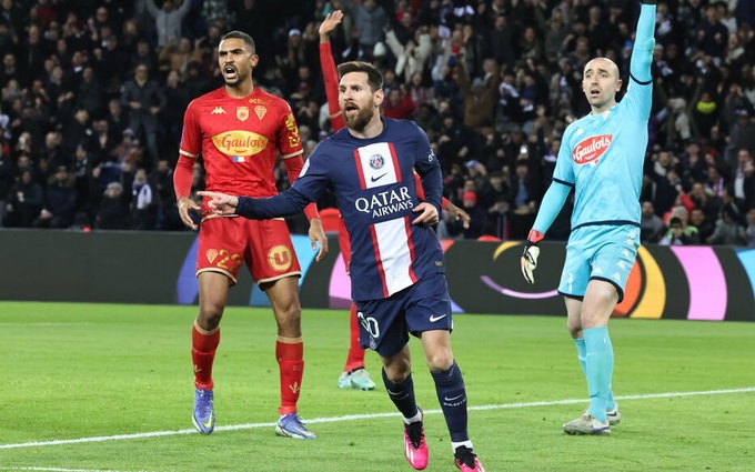 Messi tỏa sáng giúp PSG củng cố ngôi đầu Ligue 1 - 2