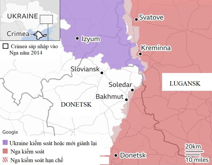 Ukraine tuyên bố phản công, hạ hơn 100 lính Nga ở mặt trận miền Đông - 2