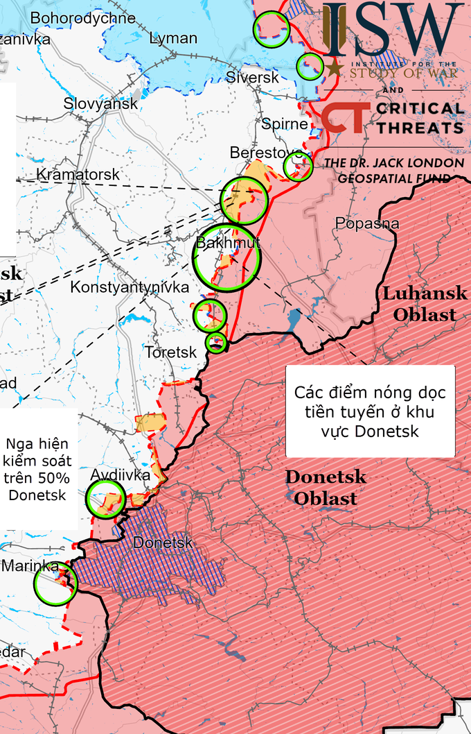 Lãnh đạo Chechnya: Nga giành được cứ điểm chiến lược gần thành trì Donbass - 2