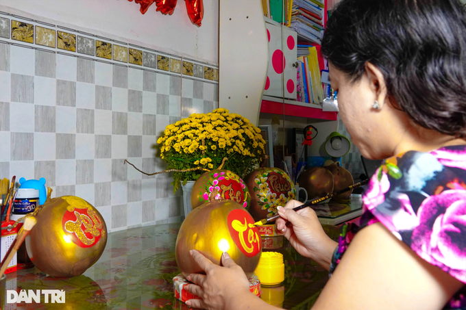 Tay Do teacher shows off her makeup skills for Tet fruits that everyone will fall in love with - 4