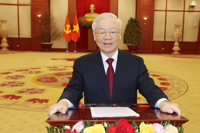 Thư chúc Tết Quý Mão 2023 của Tổng Bí thư Nguyễn Phú Trọng - 1