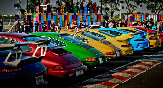 Chiêm ngưỡng những sắc màu hiếm thấy của Porsche - 1