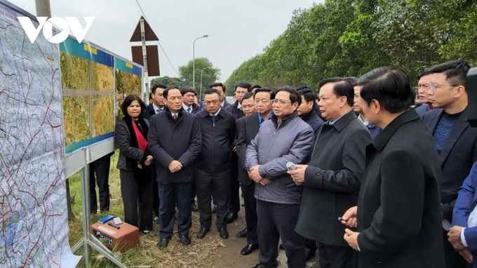 Kiểm tra Dự án đường Vành đai 4: Thủ tướng biểu dương Hà Nội, Bắc Ninh, Hưng Yên - 1 Kiểm tra Dự án đường Vành đai 4: Thủ tướng biểu dương Hà Nội, Bắc Ninh, Hưng Yên - 1