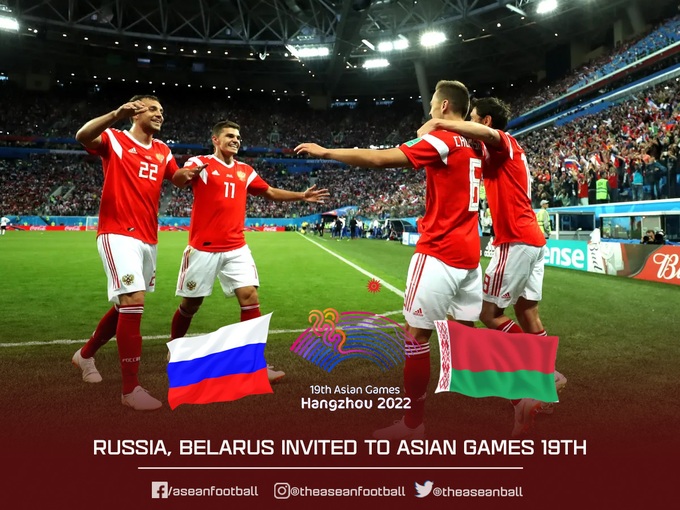 Nga và Belarus được mời tham dự Asian Games - 1