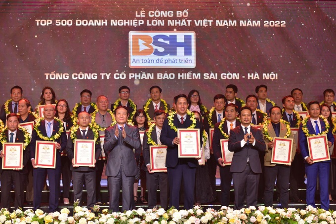 Bảo hiểm BSH vào top 500 Doanh nghiệp lớn nhất Việt Nam 2022 - 1