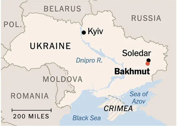 Giao tranh khốc liệt ở miền Đông, Ukraine giữ đến cùng pháo đài Bakhmut - 2