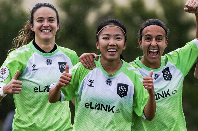 Huỳnh Như lập siêu phẩm giúp Lank FC thắng Torreense - 1 Huỳnh Như lập siêu phẩm giúp Lank FC thắng Torreense - 1
