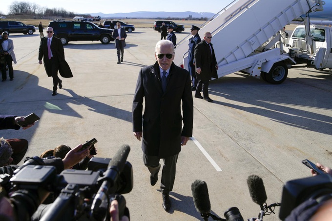 Tổng thống Biden lên tiếng về mệnh lệnh bắn hạ khí cầu Trung Quốc - 1