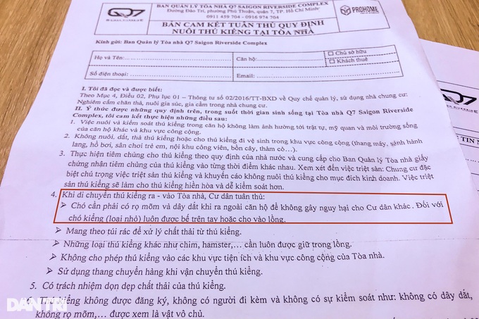 Chủ chó đấm người ở chung cư TPHCM phớt lờ quy định về nuôi thú - 1 Chủ chó đấm người ở chung cư TPHCM phớt lờ quy định về nuôi thú - 1