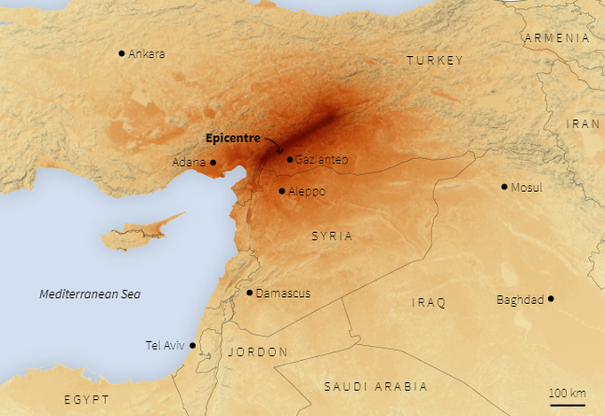 Hơn 7.800 người chết do động đất ở Thổ Nhĩ Kỳ-Syria - 4
