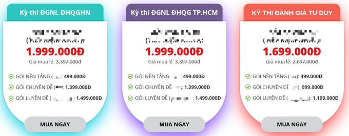 Bát nháo thị trường luyện thi đánh giá năng lực, đánh giá tư duy - 1