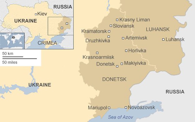 Nga dồn hỏa lực ở Donbass, loại 250 lính Ukraine khỏi vòng chiến đấu - 2 Nga dồn hỏa lực ở Donbass, loại 250 lính Ukraine khỏi vòng chiến đấu - 2