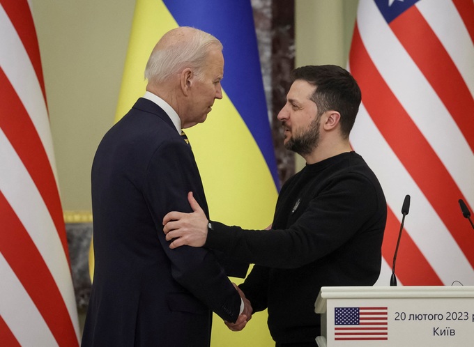 Nga lên tiếng về chuyến thăm Ukraine của Tổng thống Biden - 1