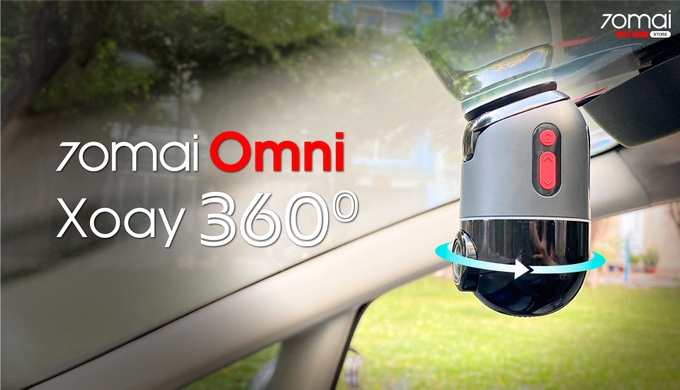 70mai Việt Nam ra mắt camera hành trình Omni X200 xoay 360 độ - 3 70mai Việt Nam ra mắt camera hành trình Omni X200 xoay 360 độ - 3