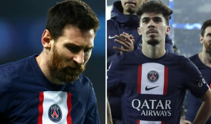 Messi nổi nóng với đồng đội ở PSG