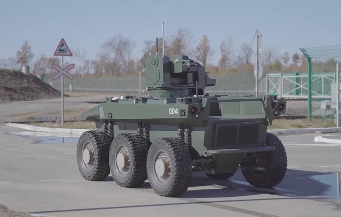 Nga thử lửa robot sát thủ tại mặt trận Donbass - 2 Nga thử lửa robot sát thủ tại mặt trận Donbass - 2