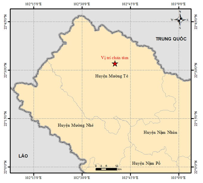 Sáng nay xảy ra động đất gần Hà Nội - 1