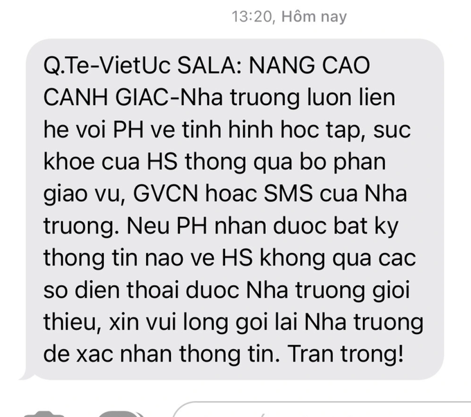 Tràn lan chiêu lừa con nguy kịch, nhiều trường liên tục phát cảnh báo - 2