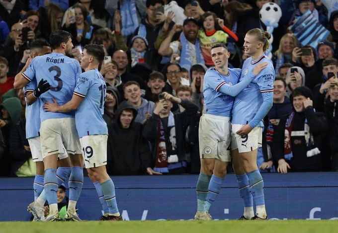 Haaland lập hattrick đưa Man City vào bán kết FA Cup - 6