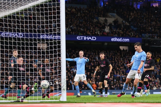 Haaland lập hattrick đưa Man City vào bán kết FA Cup - 7