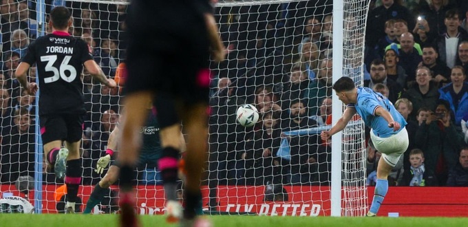 Haaland lập hattrick đưa Man City vào bán kết FA Cup - 9