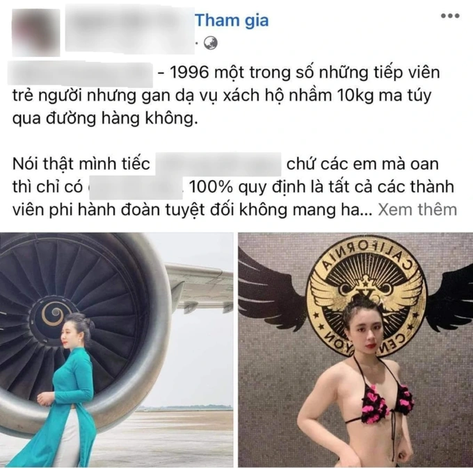 Tiếp viên bị gán ghép hình ảnh vụ xách ma túy, Vietnam Airlines nói gì? - 1