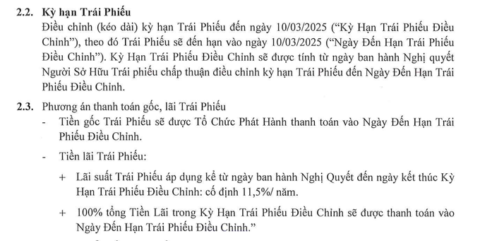 Nóng: Novaland được gia hạn 2 lô trái phiếu đầu tiên, tổng 1.750 tỷ đồng - 1