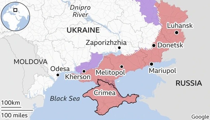 Ukraine dồn quân tới vùng chiến lược, tìm đường ra biển Azov - 2 Ukraine dồn quân tới vùng chiến lược, tìm đường ra biển Azov - 2